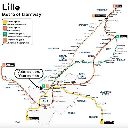 Old Charming Duplex Lille